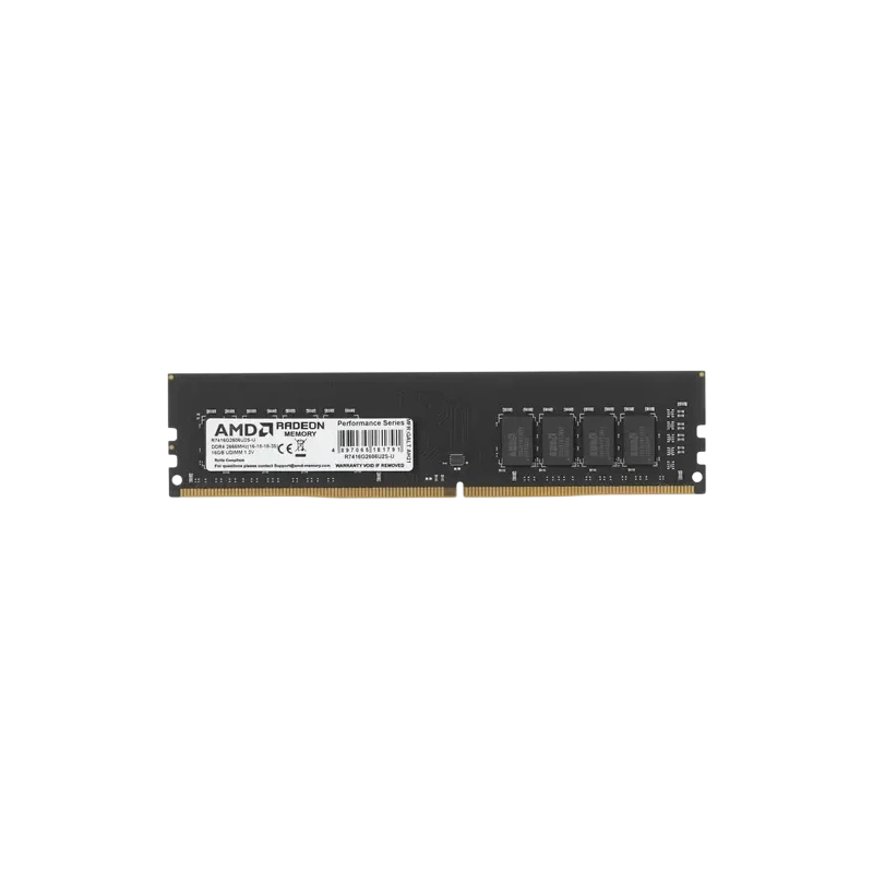 Оперативная память 16 Gb 2666 MHz AMD R7 PERFOMANCE Black (R7416G2606U2S-UO)