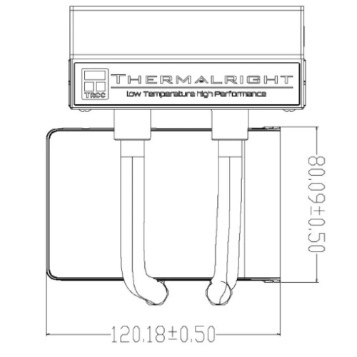Система жидкостного охлаждения для процессора Thermalright Wonder Vision 360 UB ARGB Black (TRWV360UBAB)