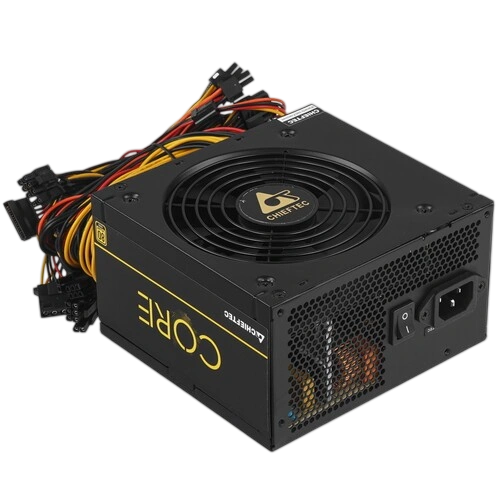 Блок питания Chieftec 700W CORE (BBS-700S) документация, комплект кабелей, комплект крепежа