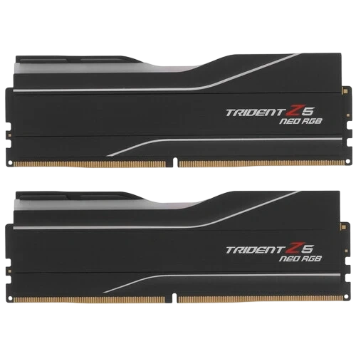 Оперативная память 64 Gb 6000 MHz G.Skill TRIDENT Z5 NEO RGB Black (F5-6000J3636F32GX2-TZ5NR)