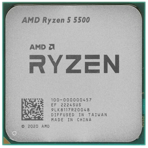 Процессор AMD Ryzen 5 5500 OEM 100-000000457