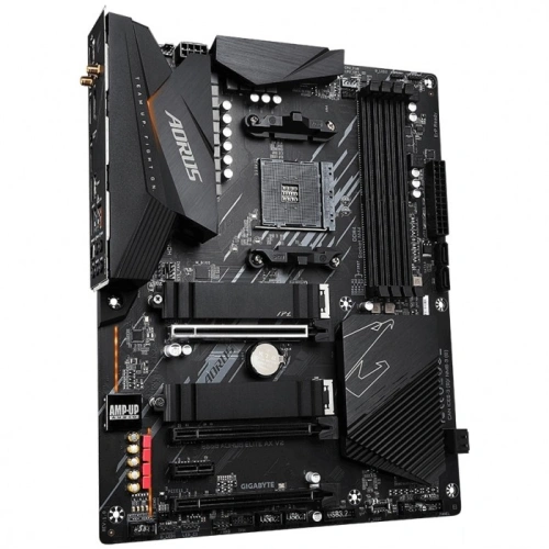 Материнская плата Gigabyte B550 AORUS ELITE AX V2 x кабель SATA, антенна Wi-Fi, документация