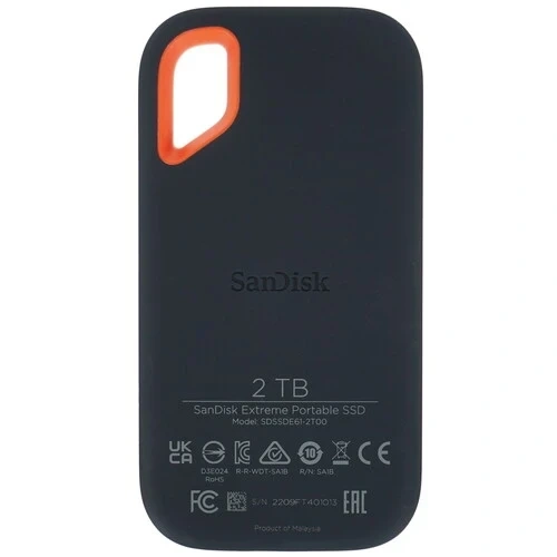 Внешний SSD SANDISK 2000 Gb Extreme (SDSSDE61-2T00-G30)