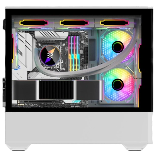 Компьютерный корпус 1STPLAYER DK D7 LED White (D7-WH-3F1-W) документация, набор крепежа