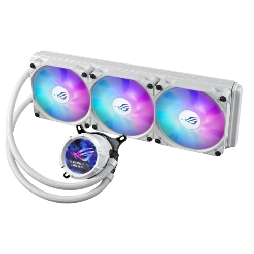 Система жидкостного охлаждения для процессора ASUS ROG STRIX LC III 360 ARGB LCD WHT (90RC00W2-M0UAY0)