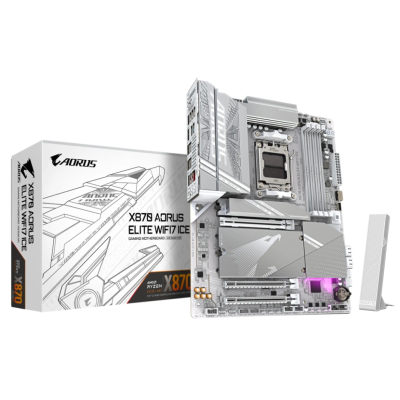 Материнская плата Gigabyte X870 AORUS ELITE WIFI7 ICE