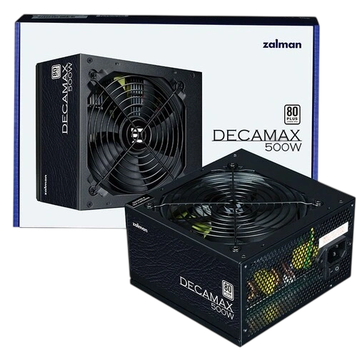 Блок питания Zalman 500W DecaMax Black (ZM500-LX3)