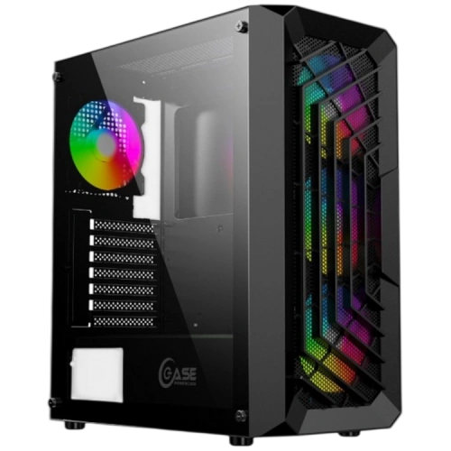 Компьютерный корпус Powercase Mistral C4B TG Black (CMICB-L4)