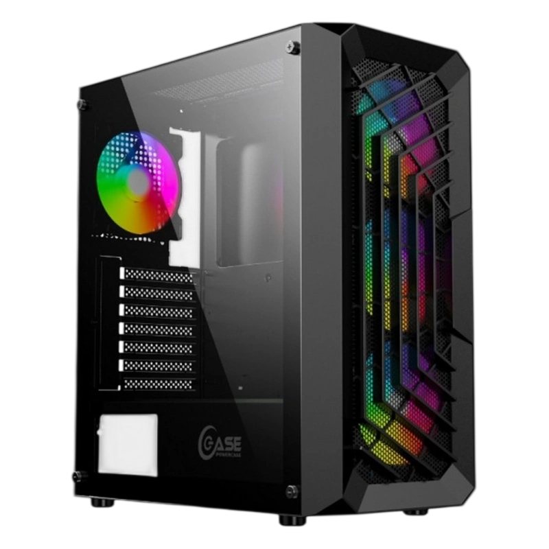 Компьютерный корпус Powercase Mistral C4B TG Black (CMICB-L4)