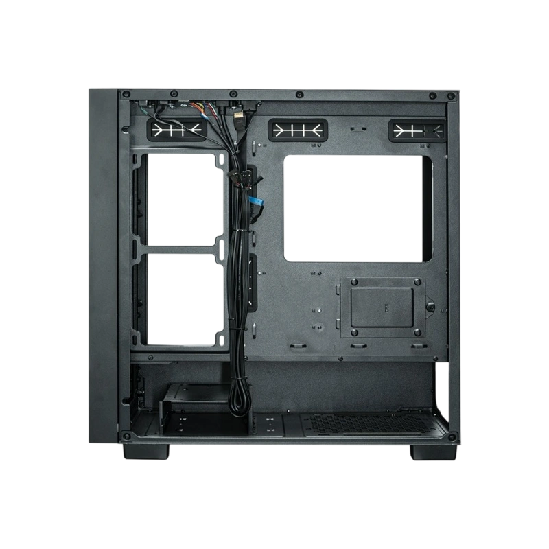 Компьютерный корпус XASTRA A510M Black (A510M-4FC12A-UC)