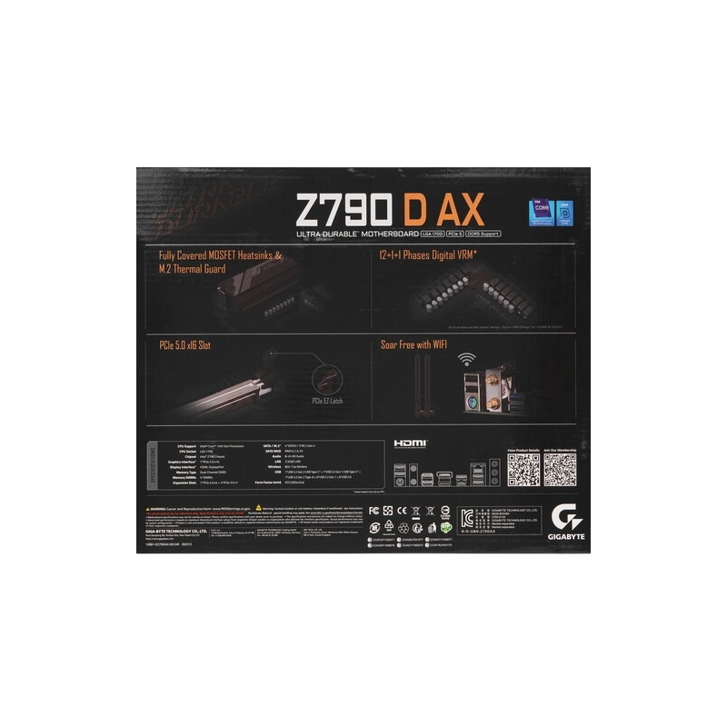 Материнская плата Gigabyte Z790 D AX