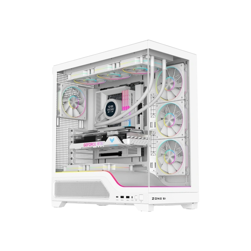 Компьютерный корпус Zone 51 Phantom White (Z51CASPHNWH)