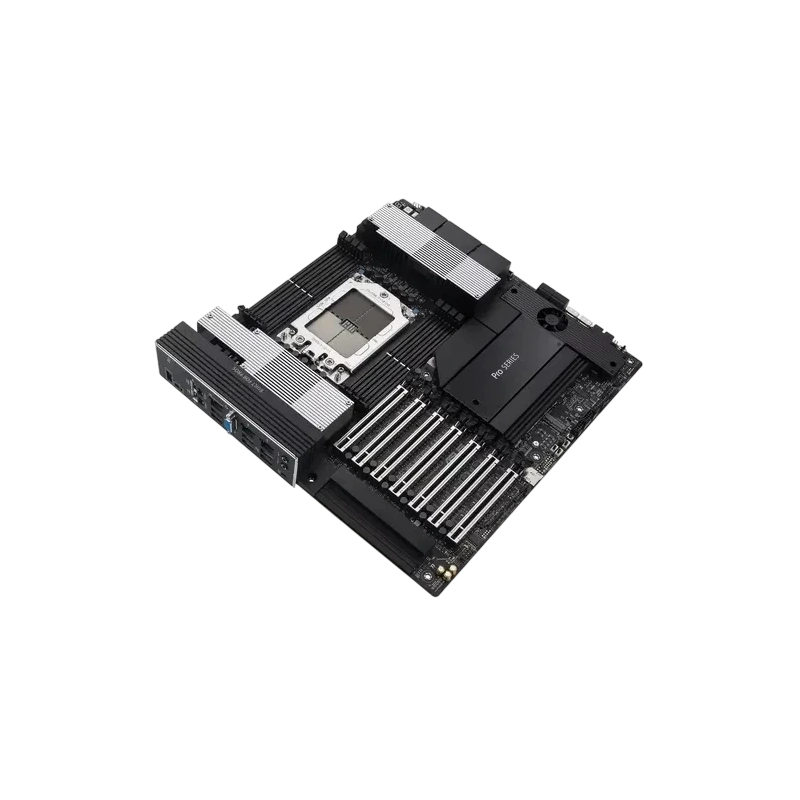 Материнская плата ASUS PRO WS WRX90E-SAGE SE (90MB1FW0-M0EAY0) 2 x адаптер CPU 8-pin на PCIe 8-pin, 4 x кабель SATA, Q-коннектор, документация, кабель mini DisplayPort - DisplayPort x2ещё