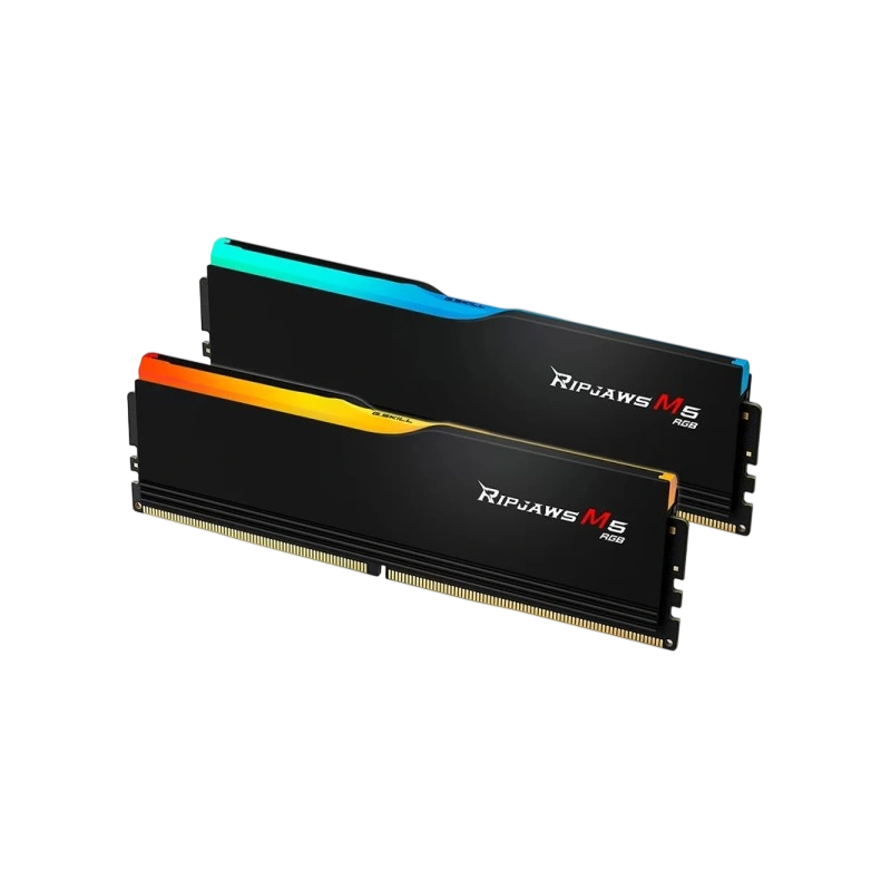 Оперативная память 64 Gb 6000 MHz G.Skill RIPJAWS M5 RGB Black (F5-6000J3238G32GX2-RM5RK)