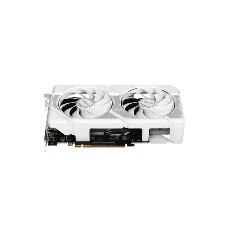 Видеокарта ASUS (DUAL-RTX5060-O8G-WHITE) GeForce RTX 5060 8GB DUAL WHITE OC 90YV0N15-M0NA00)