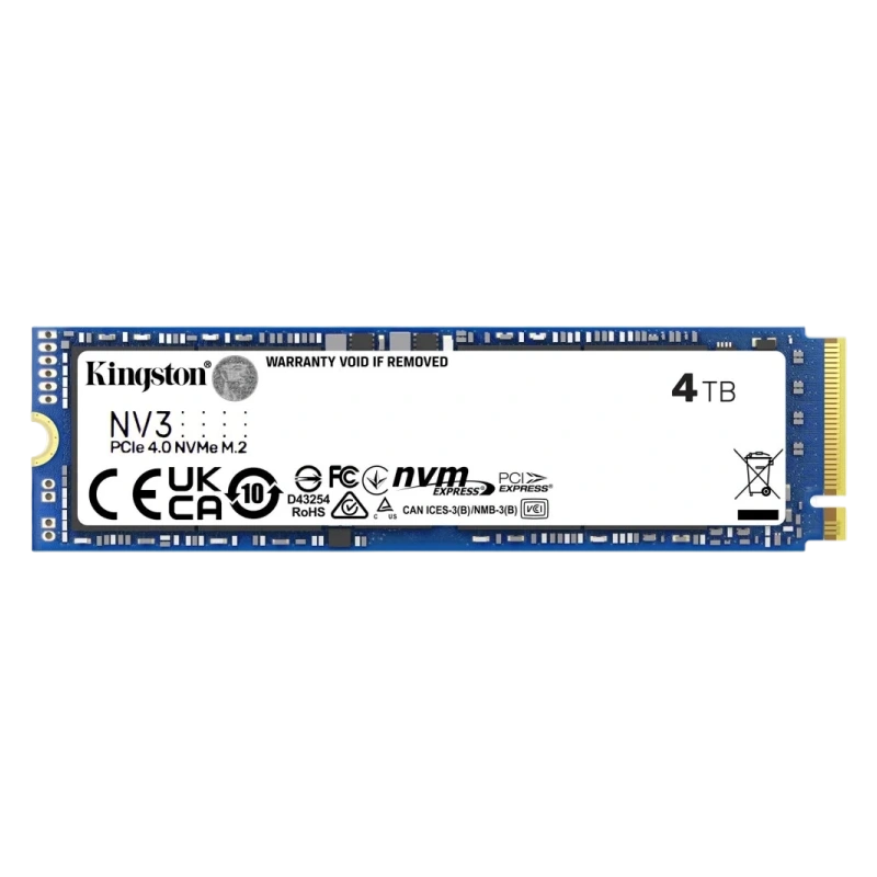 Твердотельный накопитель Kingston 4000 Gb (SNV3S/4000G) BOX