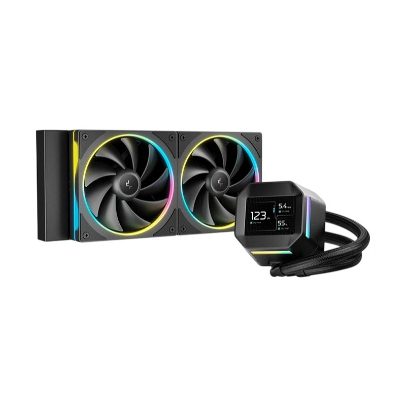 Система жидкостного охлаждения для процессора Deepcool LM240 ARGB Black