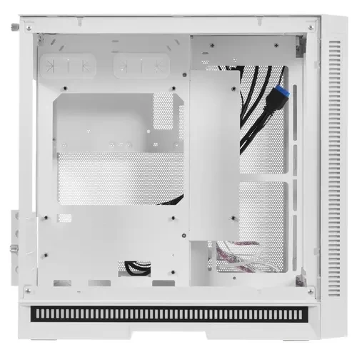 Компьютерный корпус 1STPLAYER STEAM PUNK SP6 TG White (SP6-G-WH)