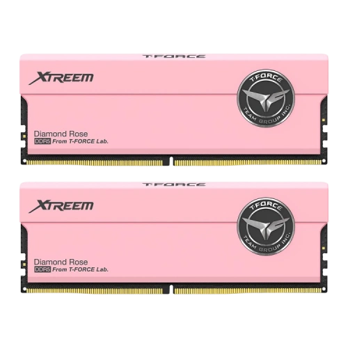 Оперативная память 32 Gb 7600 MHz Team Group T-FORCE XTREEM Pink (FFPD532G7600HC36FDC01)