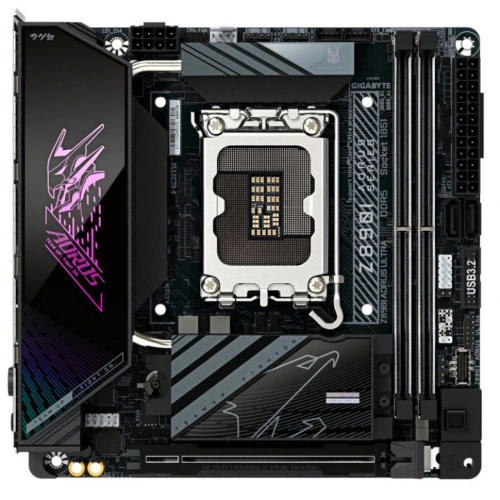 Материнская плата Gigabyte Z890I AORUS ULTRA антенна Wi-Fi, документация