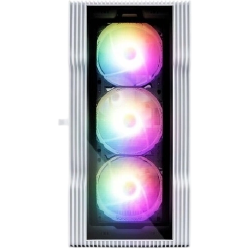 Компьютерный корпус 1STPLAYER TRILOBITE T3-G TG LED White (T3-G-WH-4F1-W)