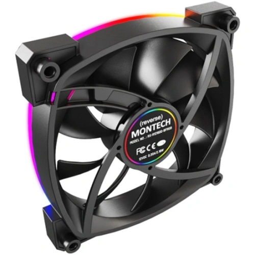 Комплект вентиляторов для корпуса Montech RX120 ARGB Reverse Black (RX120B3P)