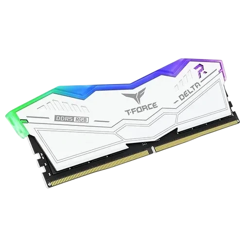 Оперативная память 32 Gb 6000 MHz Team Group T-FORCE DELTA RGB White (FF4D532G6000HC38ADC01)