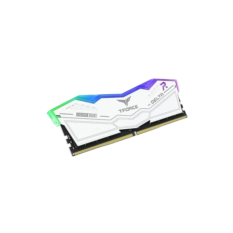 Оперативная память 32 Gb 6000 MHz Team Group T-FORCE DELTA RGB White (FF4D532G6000HC38ADC01)