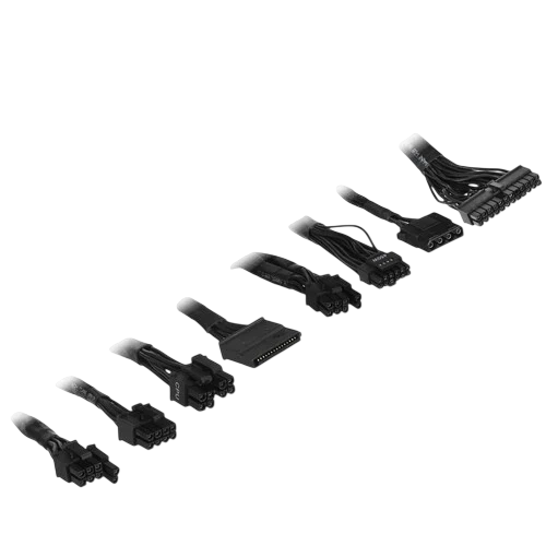 Блок питания Chieftec 750W Atmos Black (CPX-750FC) 16 Pin (PCIe 5.0 Connector Cable Details)