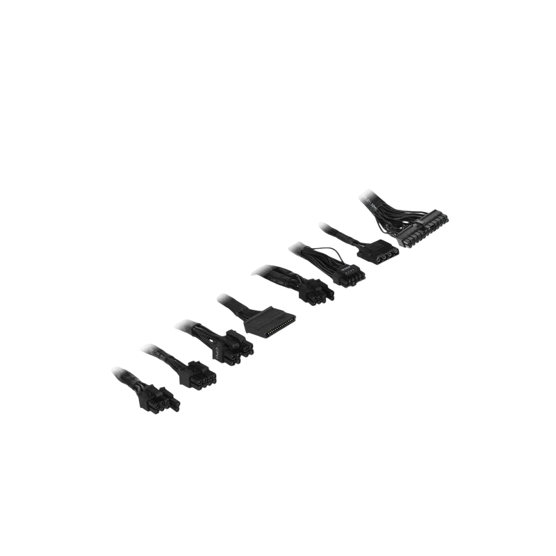 Блок питания Chieftec 750W Atmos Black (CPX-750FC) 16 Pin (PCIe 5.0 Connector Cable Details)