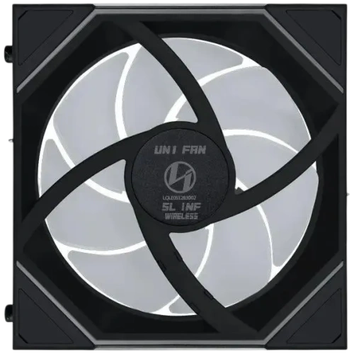 Вентилятор для корпуса Lian Li UNI FAN SL-INF WIRELESS 120 Reverse Blade 12RSLIN1W1B ARGB Black (G99.12RSLIN1W1B.R0)