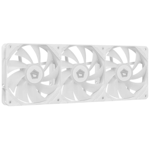 Комплект вентиляторов для корпуса ID-COOLING TF-12025-ARGB-TRIO-SNOW PWM крепежа, набор кабелей