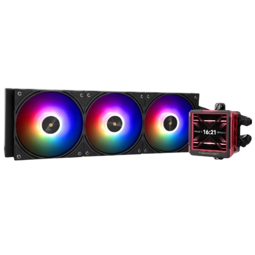 Система жидкостного охлаждения для процессора Thermalright Frozen Warframe 360 Ultra ARGB Black (TRFW360UAB)