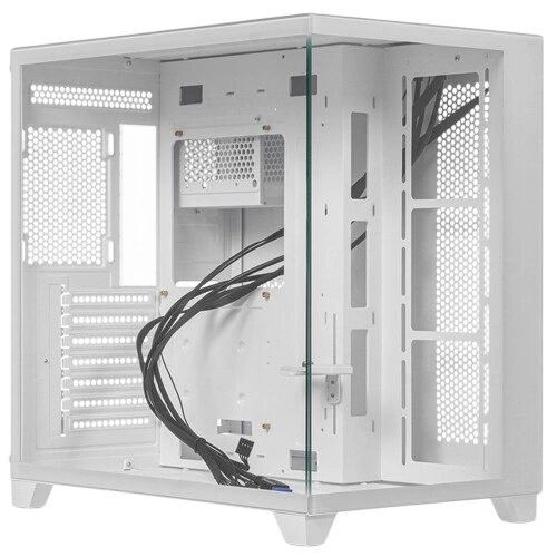 Компьютерный корпус 1STPLAYER MEGAVIEW MV8-TP White (MV8-TP-WH)