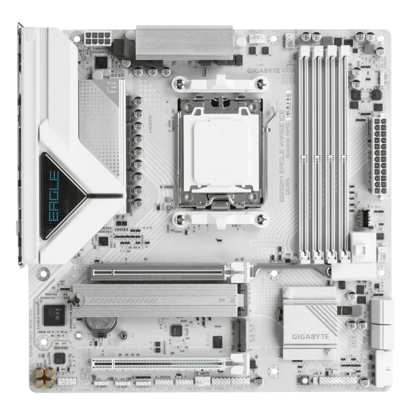 Материнская плата Gigabyte B850M EAGLE WIFI6E ICE антенна Wi-Fi, документация