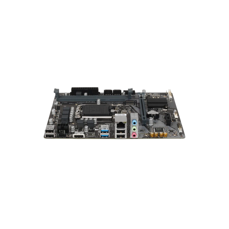 Материнская плата Gigabyte H610M K DDR4 документация, задняя планка, кабель SATA