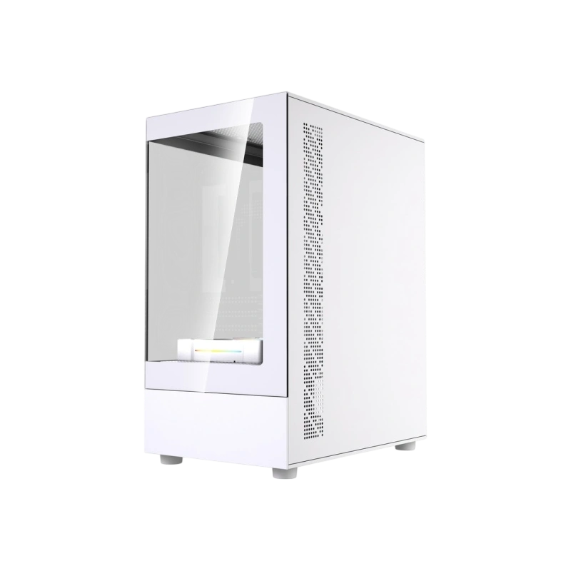 Компьютерный корпус Powercase Vision Micro M1 TG ARGB White (CVMM1W-A3)