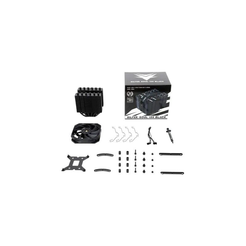 Кулер для процессора Thermalright Silver Soul 135 Black (TRSS135B)