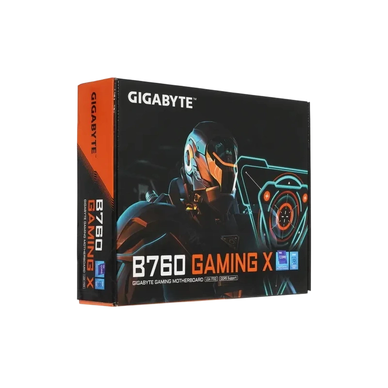 Материнская плата Gigabyte B760 GAMING X 2 x кабель SATA, документация