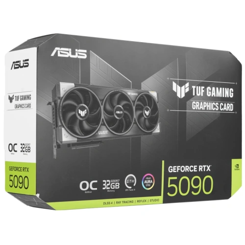 Видеокарта ASUS (TUF-RTX5090-O32G-GAMING) GeForce RTX 5090 32GB TUF GAMING OC (90YV0LY0-M0NA00)