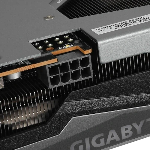 Видеокарта Gigabyte (GV-R76GAMING OC-8GD 1.1) Radeon RX 7600 8GB GAMING OC