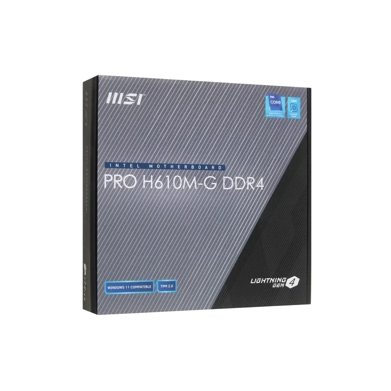 Материнская плата MSI PRO H610M-G DDR4