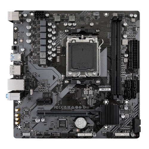 Материнская плата Gigabyte A620M H x кабель SATA, документация, задняя планка