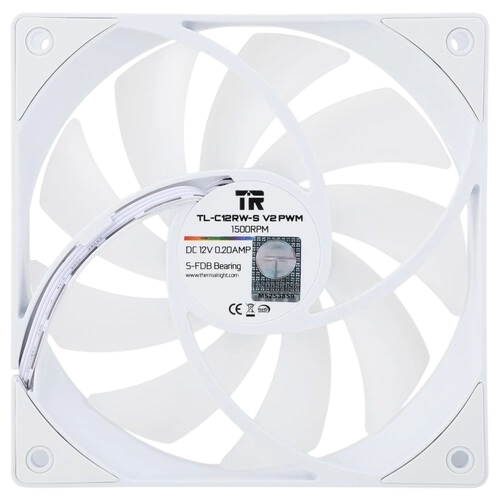 Вентилятор для корпуса Thermalright TL-C12RW-S V2 Reverse ARGB White (TRTLC12RWSV2)
