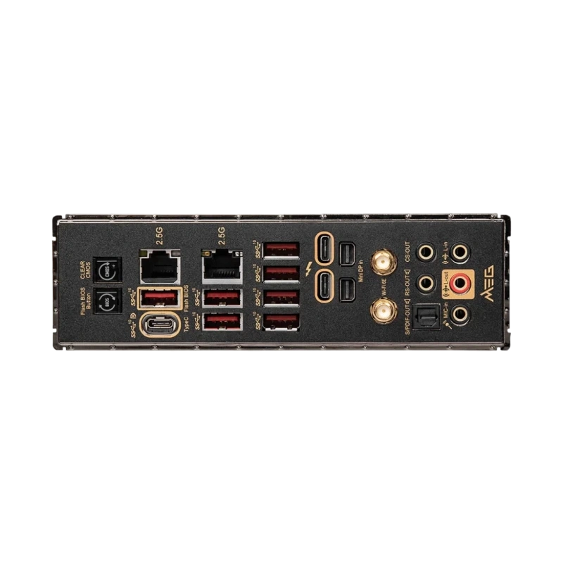 Материнская плата MSI MEG Z690 ACE 4 x кабель SATA, USB Flash с ПО, антенна Wi-Fi, документация, кабель mini DisplayPort - DisplayPort x2, кисточка, комплект наклеек, отвертка, удлинитель для ARGB, удлинитель для RGBещё
