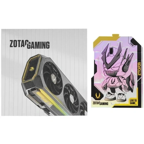 Видеокарта ZOTAC (ZT-B50710Q2-10P) GeForce RTX 5070 Ti 16GB SOLID CORE WHITE ED OC