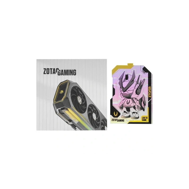 Видеокарта ZOTAC (ZT-B50710Q2-10P) GeForce RTX 5070 Ti 16GB SOLID CORE WHITE ED OC