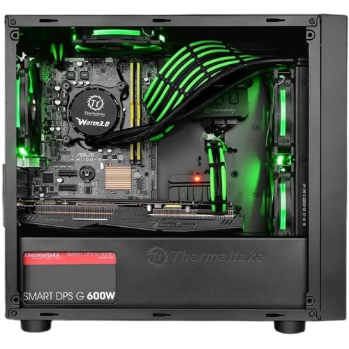 Компьютерный корпус Thermaltake Versa H17 Black (CA-1J1-00S1WN-00)