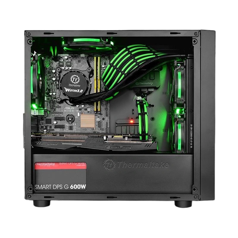 Компьютерный корпус Thermaltake Versa H17 Black (CA-1J1-00S1WN-00)