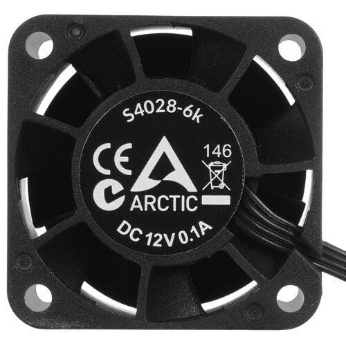 Комплект вентиляторов для корпуса Arctic Cooling S4028-6K ACFAN00273A PWM крепежа